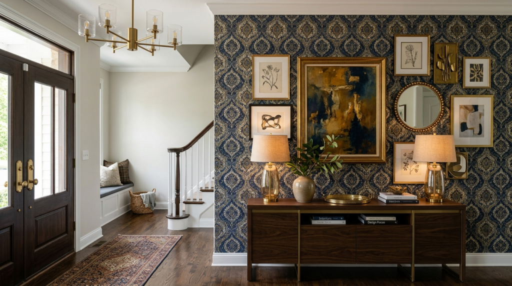 Entryway Accent Wall Ideas