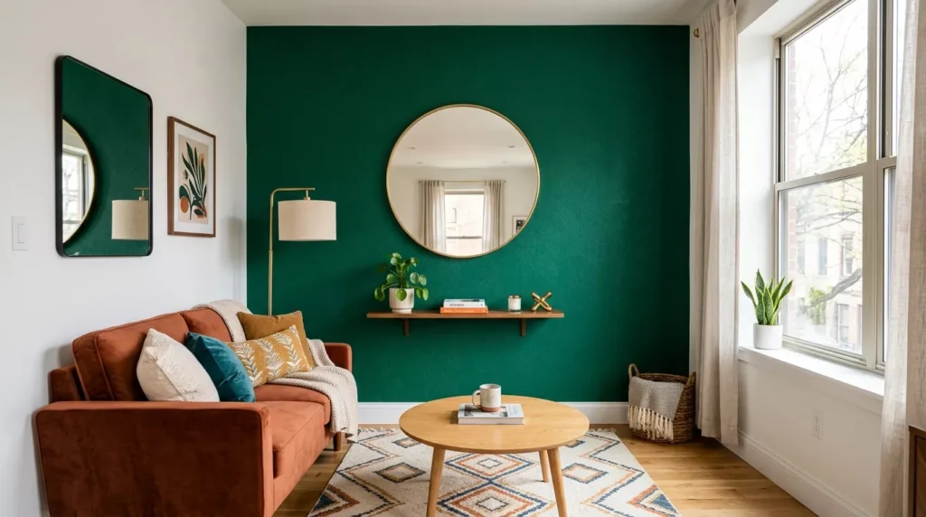 small space accent wall ideas