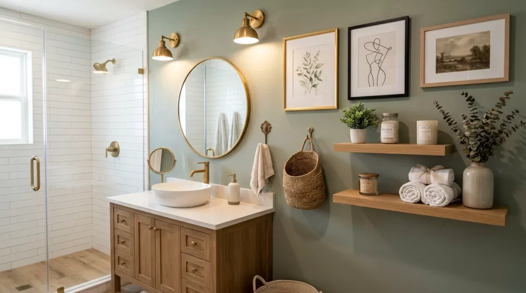 bathroom wall decor ideas