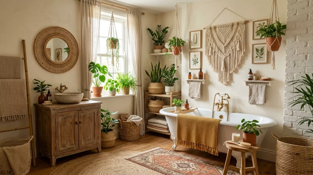 boho bathroom decor ideas