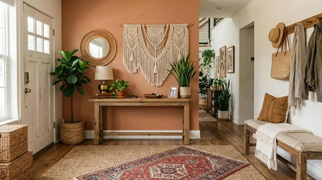 Boho Entryway Decor Ideas