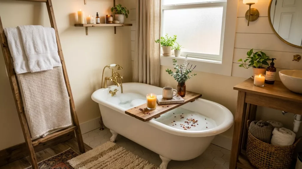 cozy bathroom decor ideas