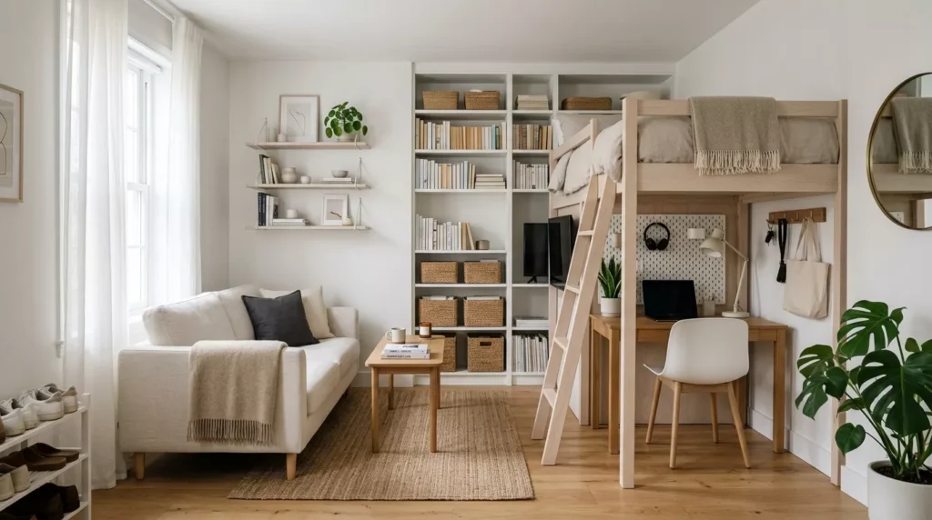 decor minimalist for small spaces