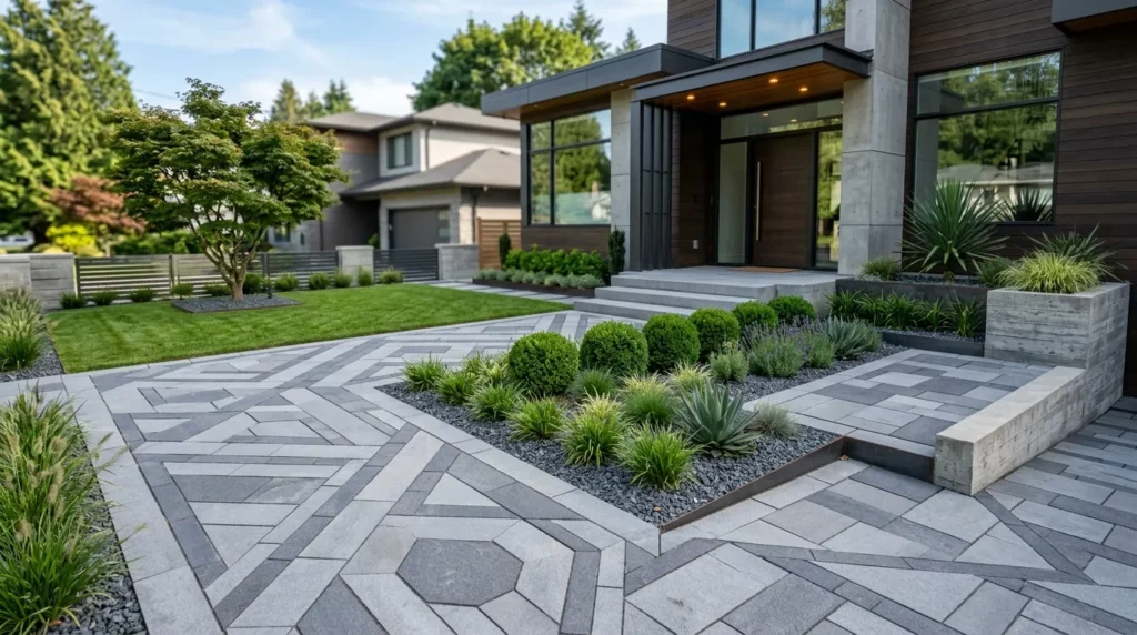 geometric stone design