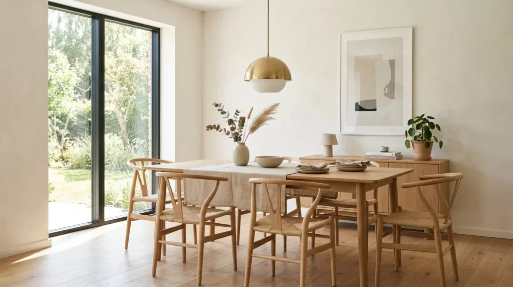 minimalist dining room