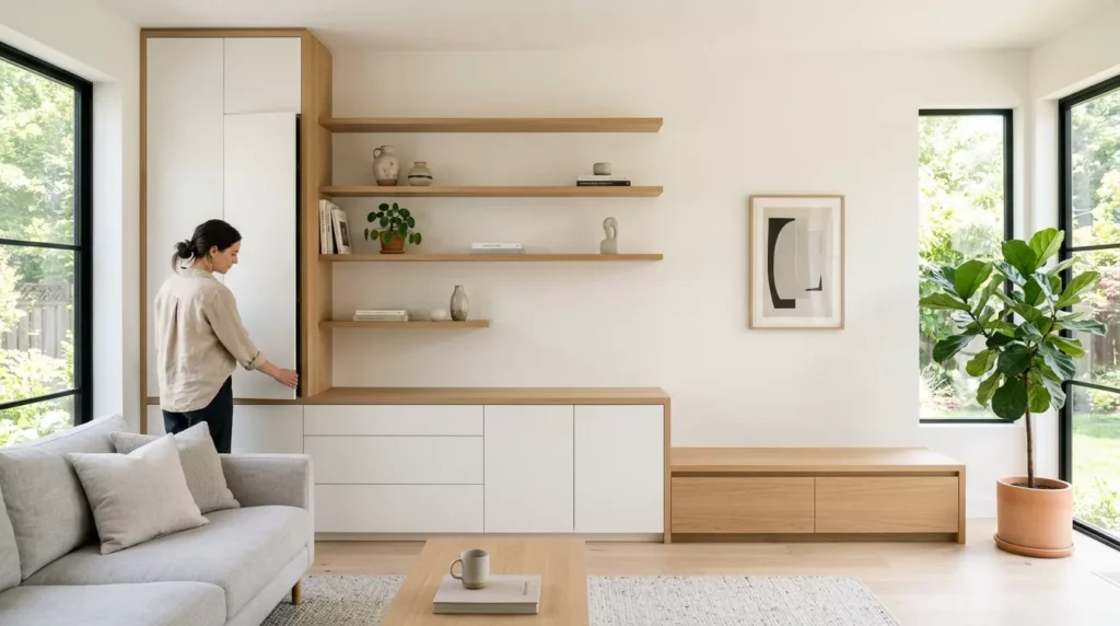 minimalist storage solution