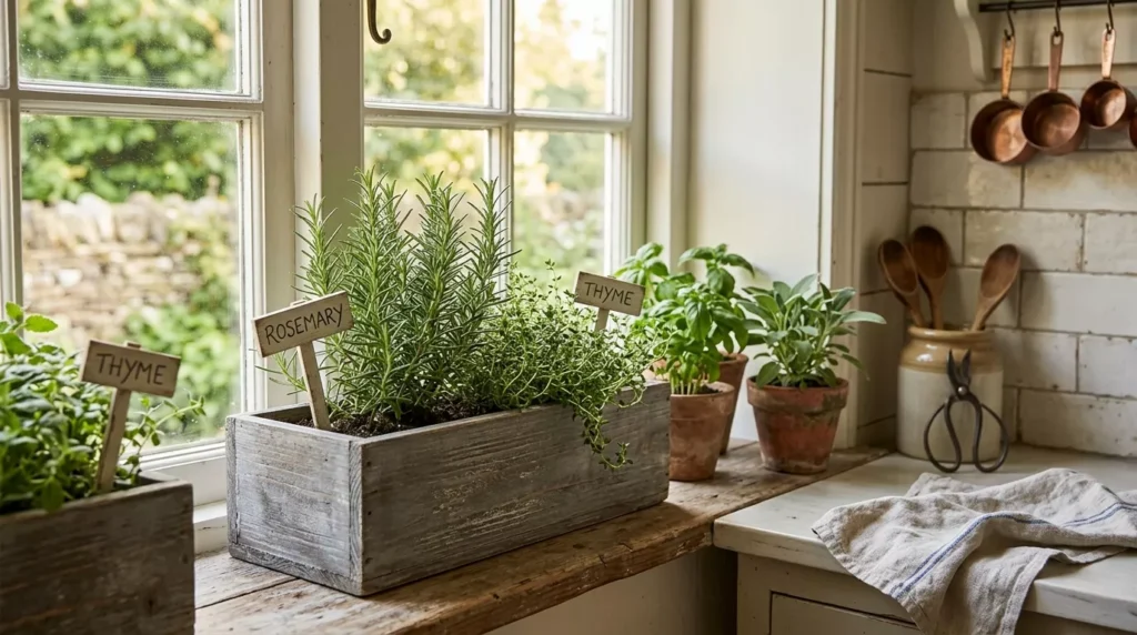 rustic herb garden ideas