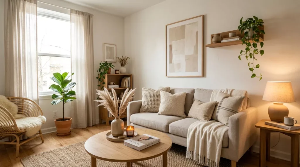 small apartment cozy aesthetic