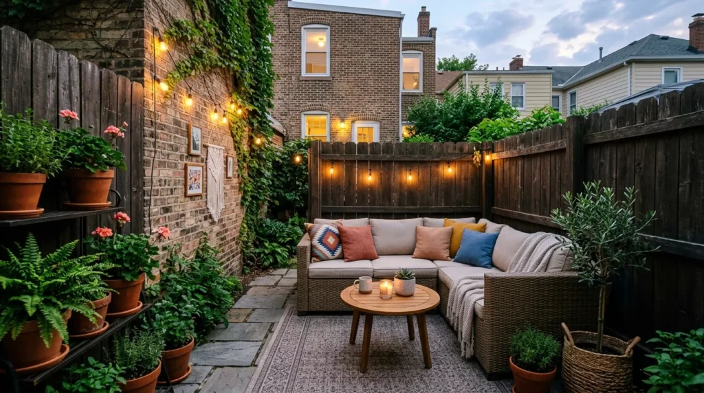 small outdoor patio ideas for compact homes