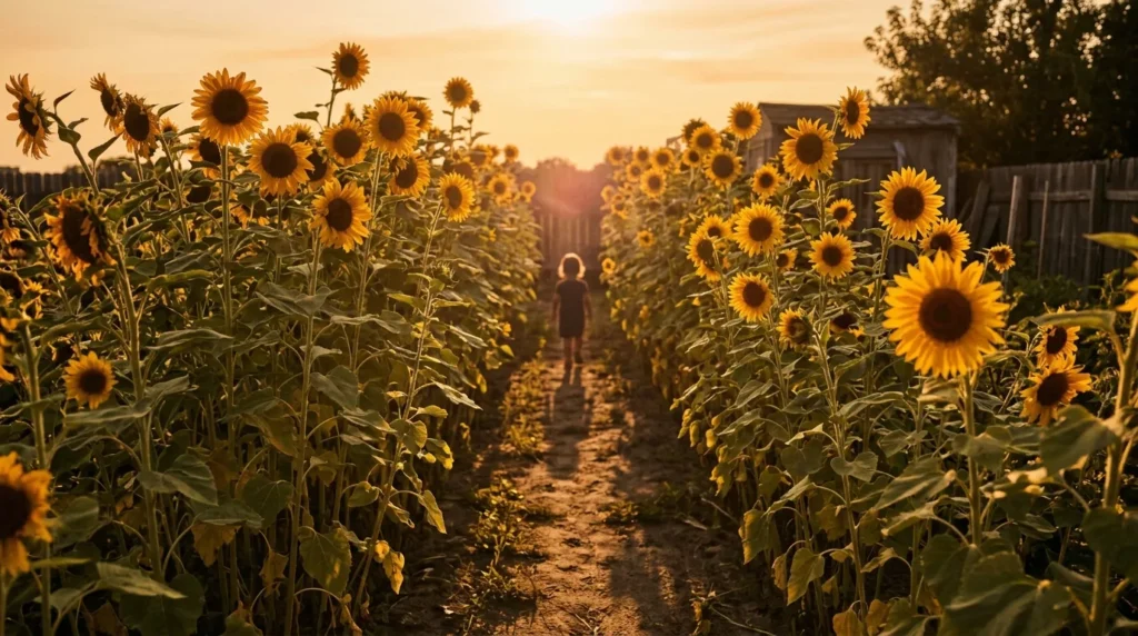 sunflower garden