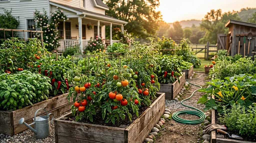 Backyard Vegetable Garden