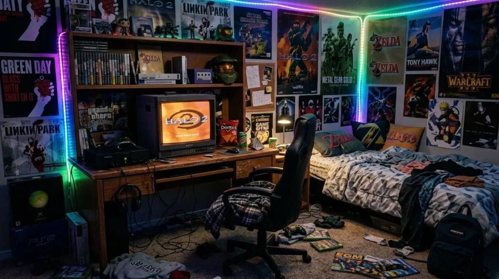 2000s Teen Bedroom