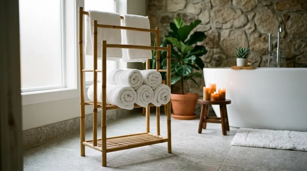 Towel Rack Bathroom