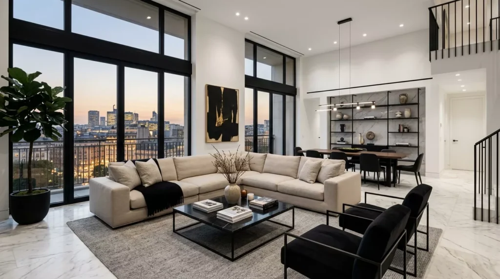Minimalist Luxury Living Spaces