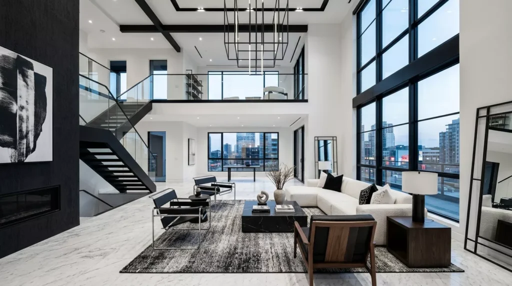 Double Height Living Spaces