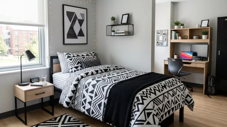 25+ Dorm Bedding Ideas for a Cozy, Stylish, and Comfortable Dorm Room
