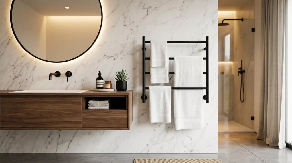 Towel Rack Bathroom