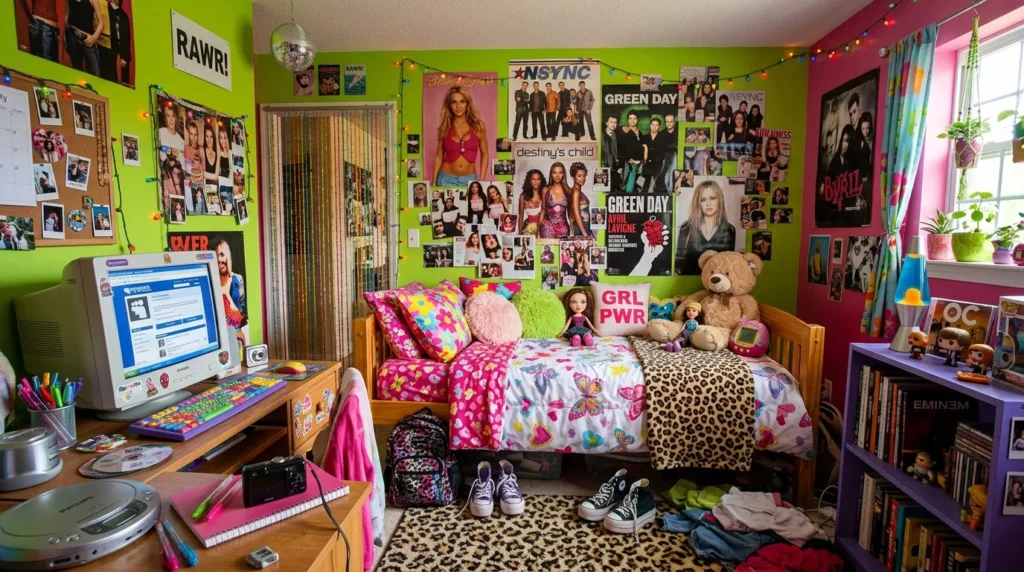 2000s Teen Bedroom
