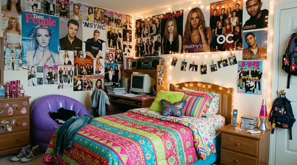 2000s Teen Bedroom