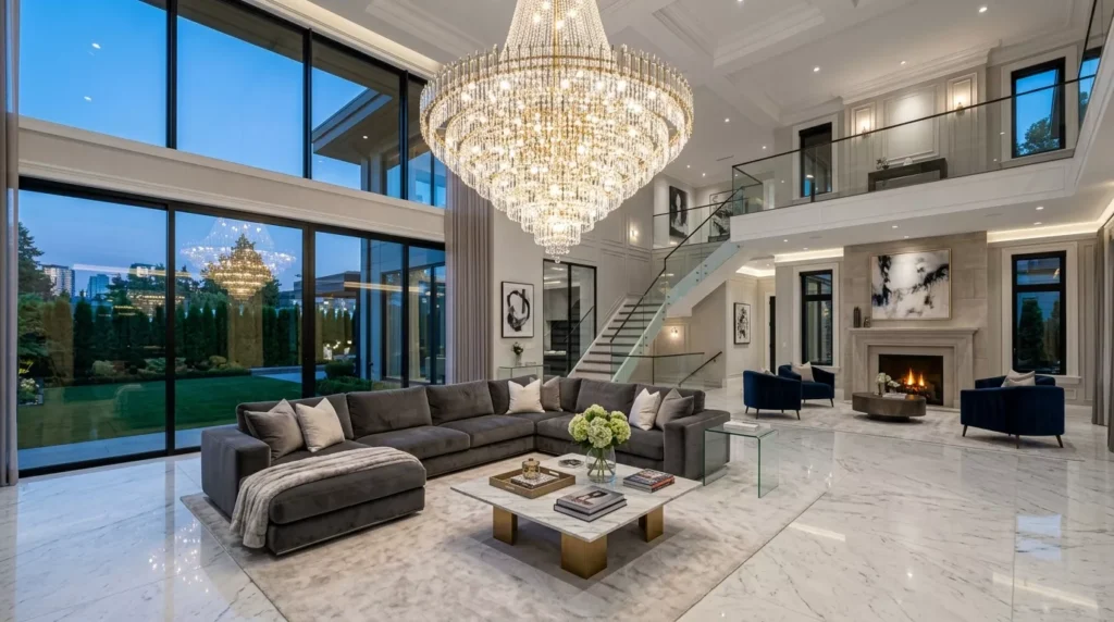 Double Height Living Spaces