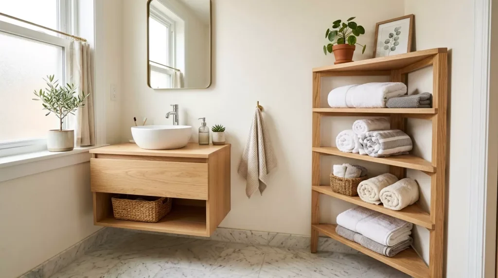 Towel Rack Bathroom