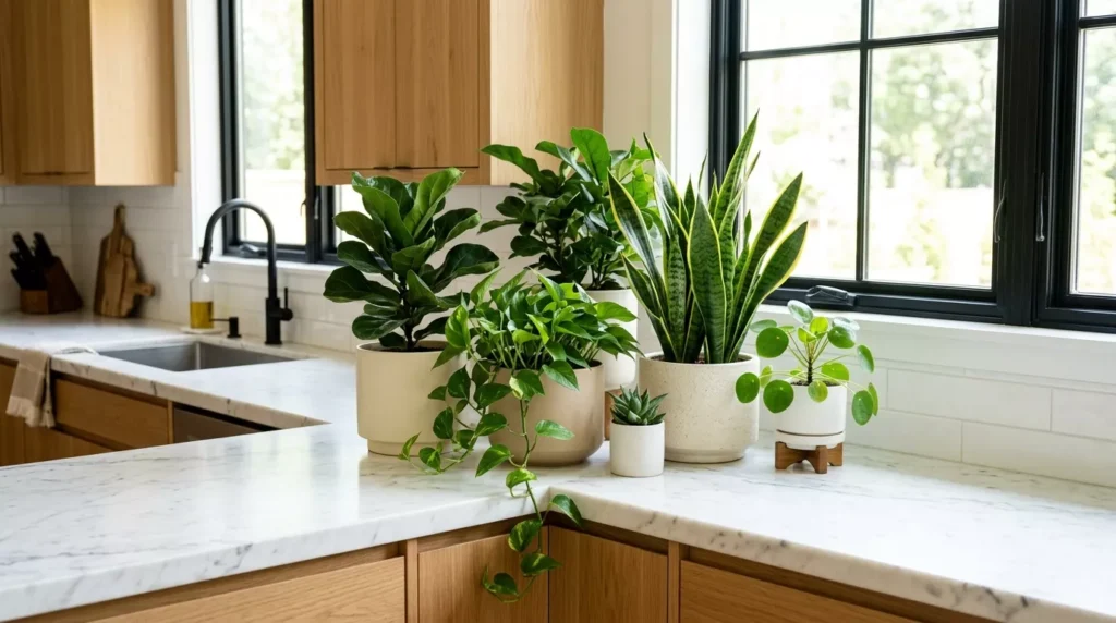 Kitchen Plant Decor