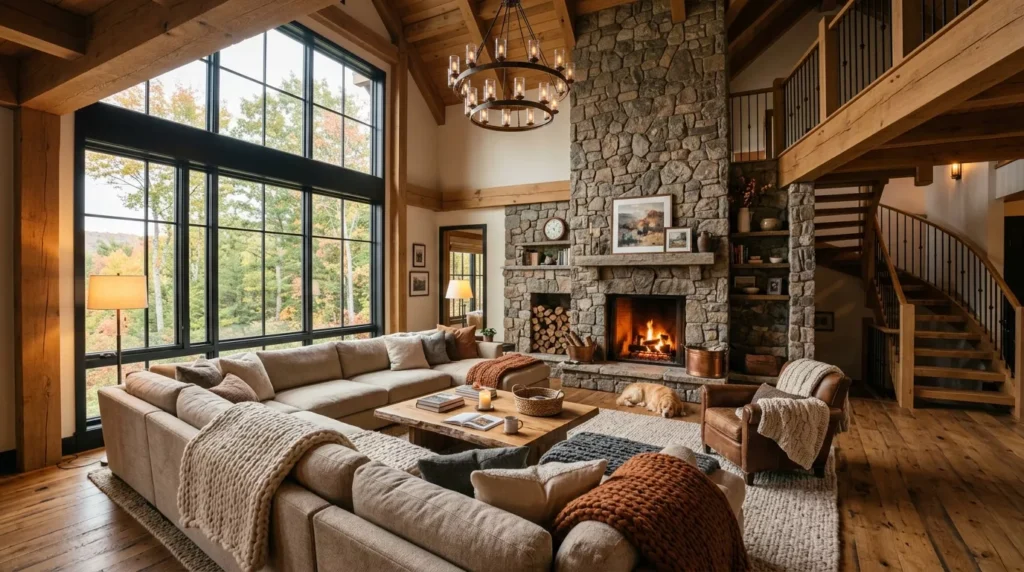 Double Height Living Spaces