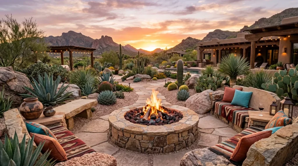 Sunken Fire Pits and Seating