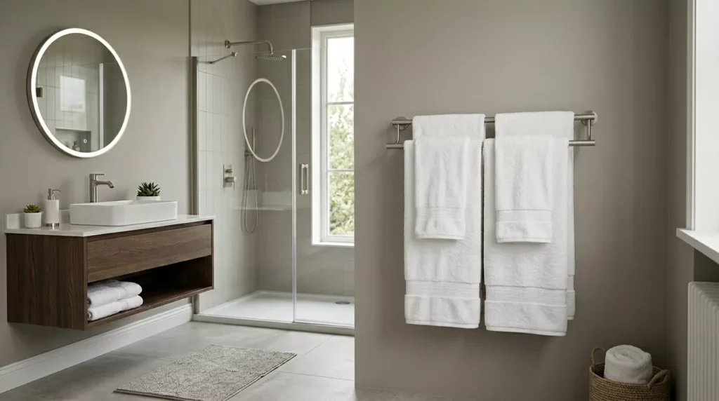 Towel Rack Bathroom