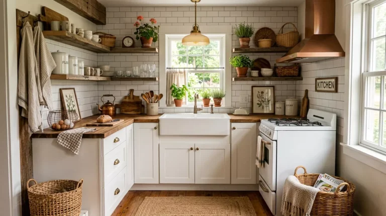 26 Stylish Small Kitchen Ideas to Make Your Space Feel Bigger and More Stylish