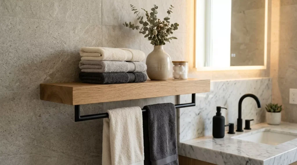 Towel Rack Bathroom