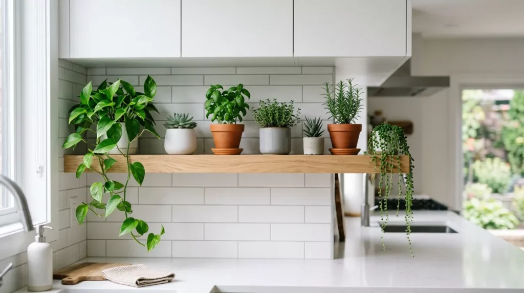 Kitchen Plant Decor