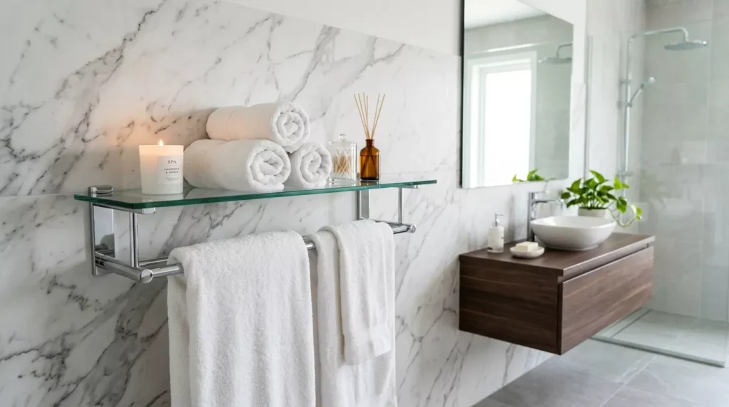 Towel Rack Bathroom