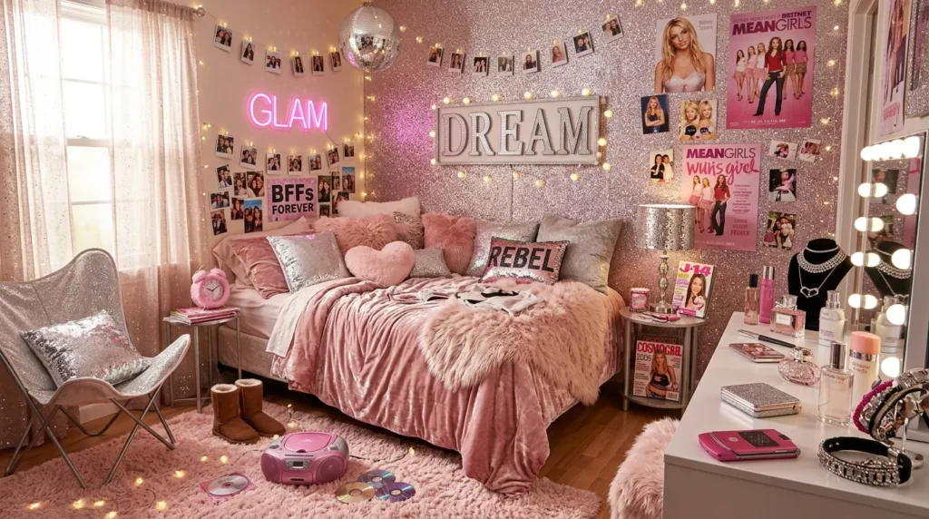 2000s Teen Bedroom