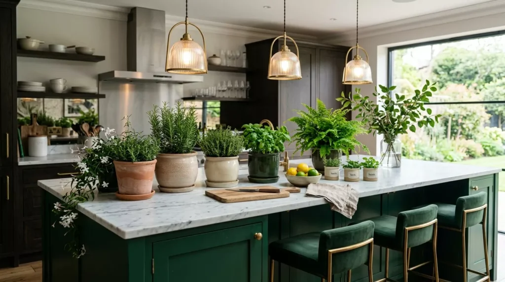 Kitchen Plant Decor