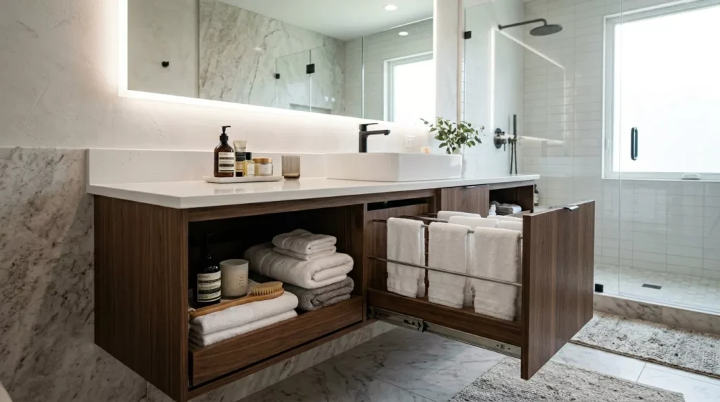 Towel Rack Bathroom