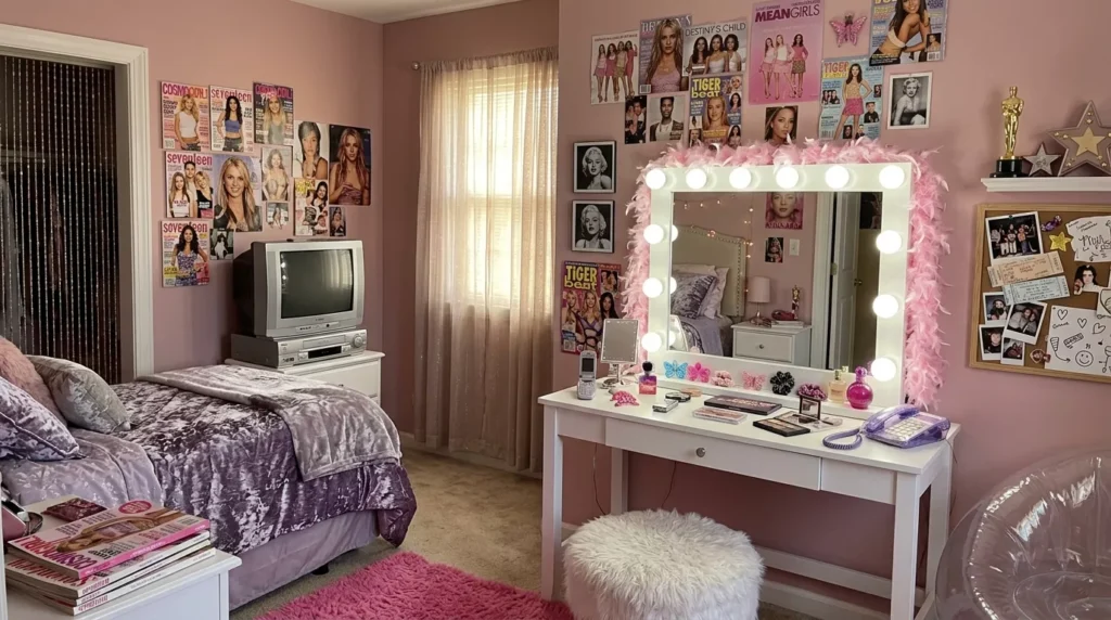 2000s Teen Bedroom