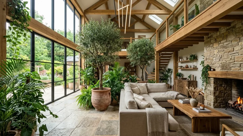 Double Height Living Spaces