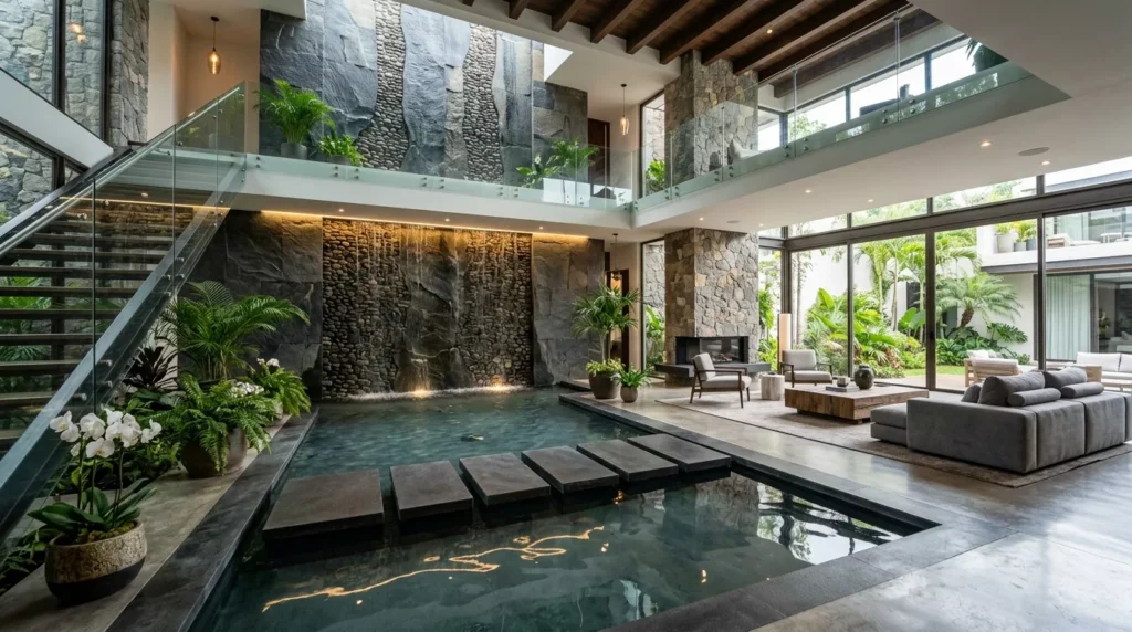 Double Height Living Spaces
