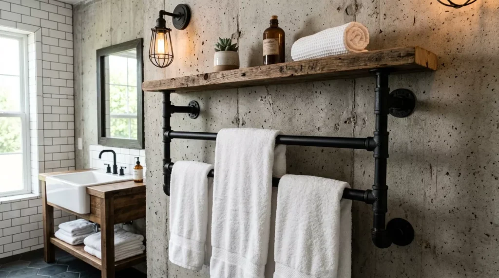 Towel Rack Bathroom
