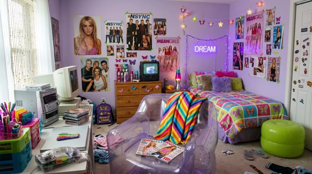 2000s Teen Bedroom