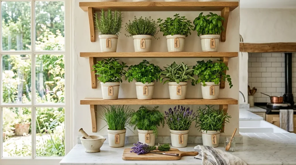 Kitchen Plant Decor