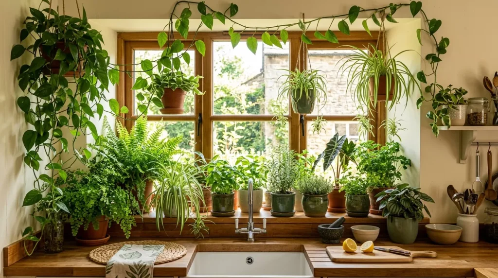 Kitchen Plant Decor