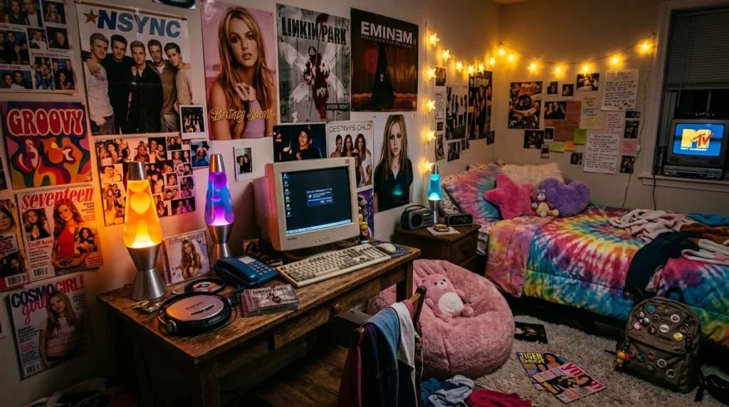 2000s Teen Bedroom
