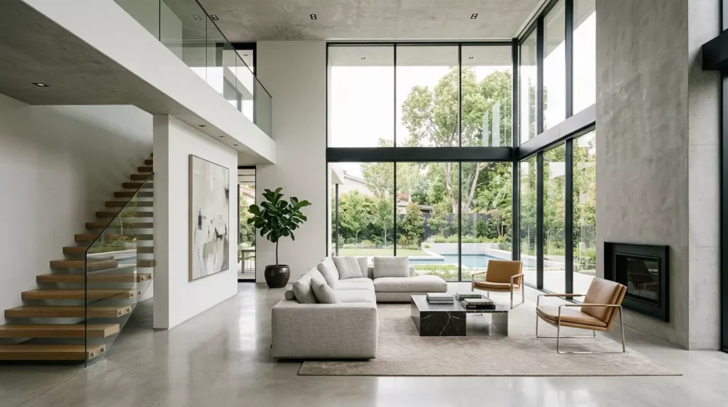 Double Height Living Spaces