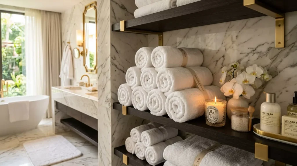 Towel Rack Bathroom