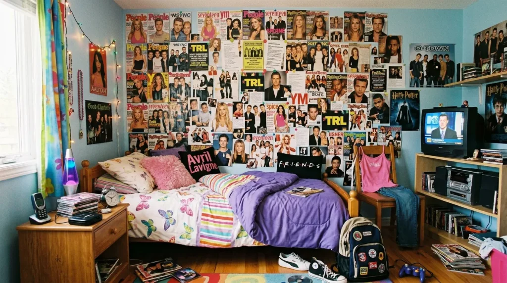 2000s Teen Bedroom