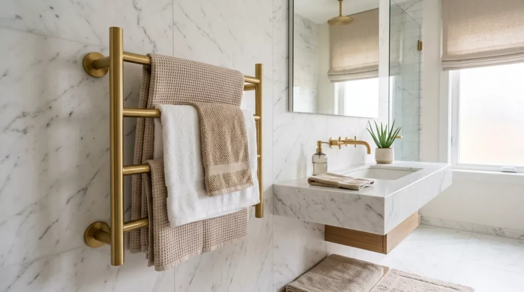 Towel Rack Bathroom