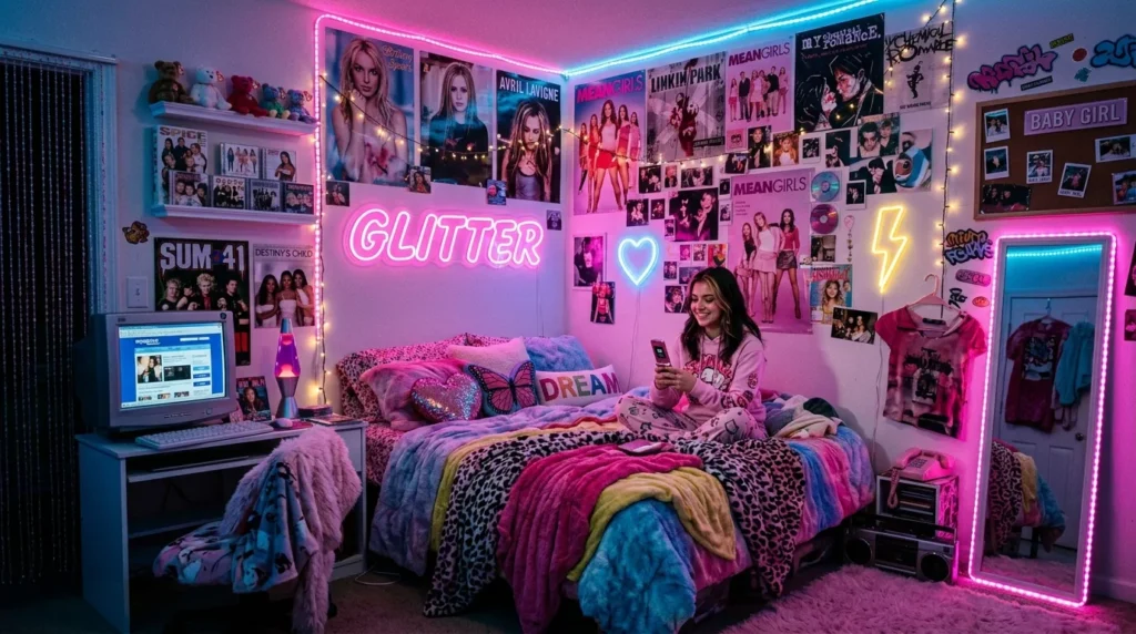 2000s Teen Bedroom