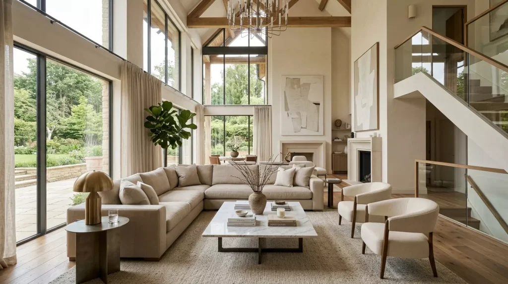 Double Height Living Spaces